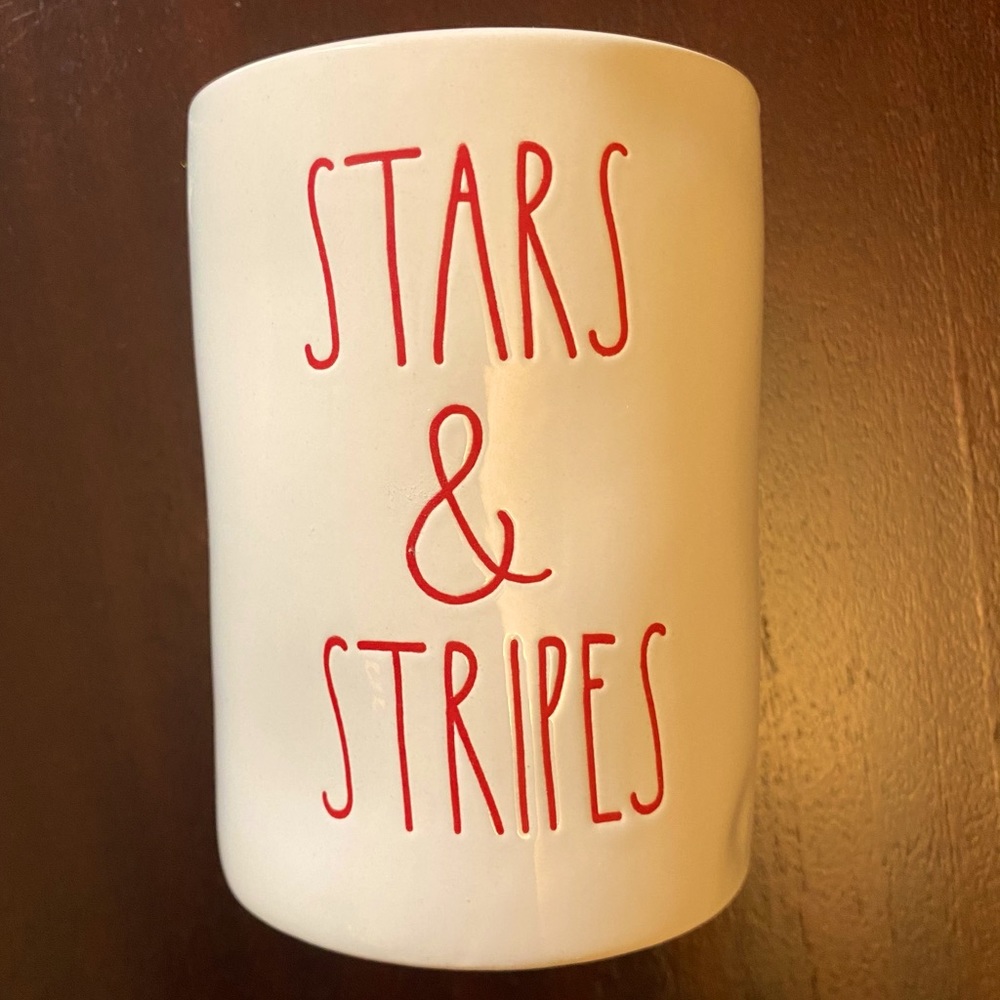 RAE DUNN & DW “Stars & Stripes” Candle